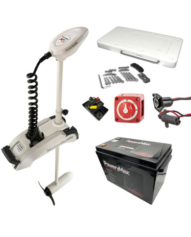 Motorguide Xi5-80 SW 72 24V GPS Saltwater Pack with TX24100 battery